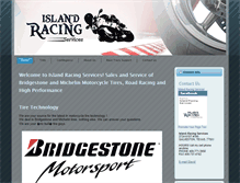 Tablet Screenshot of islandracingservices.com